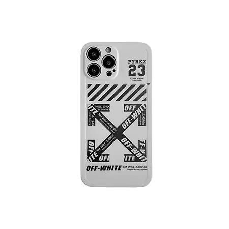 オフホワイト iPhone 12pro12promax 白黒 ケース