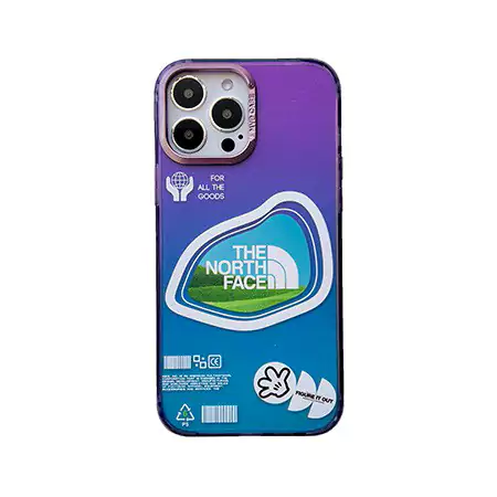 ザ・ノース・フェイス 落書きiphone16proケース