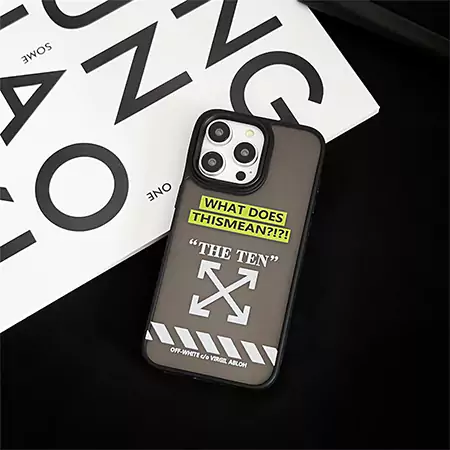 Off White iPhone16Pro/16/16promaxケース ジ オポジット