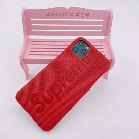 シュプリーム iphone12pro max ケース 型押し