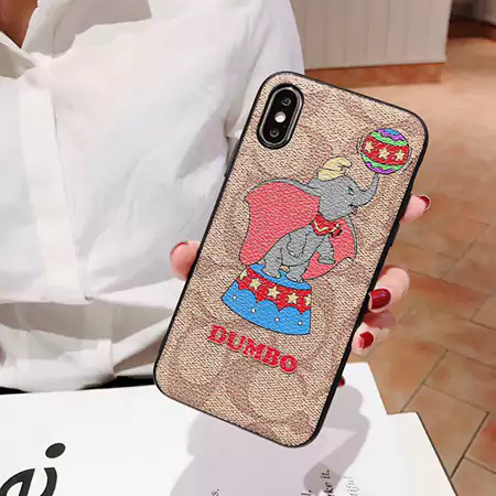 パロディ風 iphone xrxsxケース coach