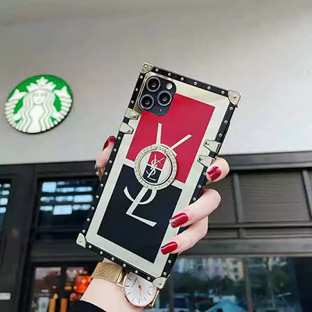 YSL iphone13カバーリング付き