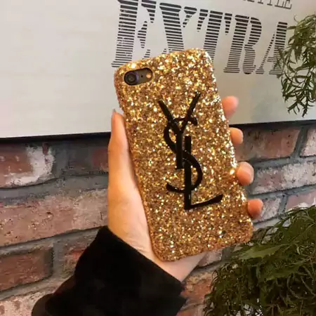 YSL iPhonexケース キラキラ