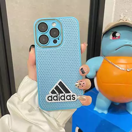  Adidas  スマホケース ブランドロゴ