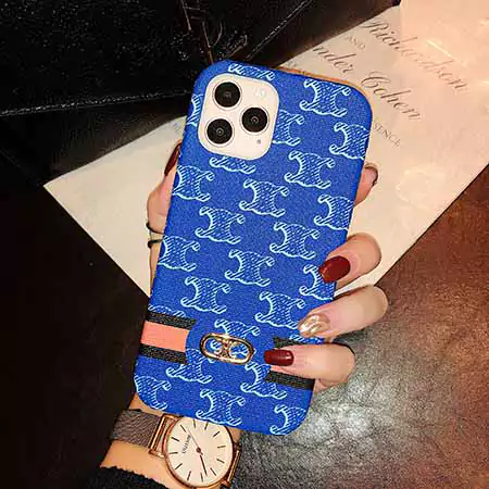 セリーヌ 金具ロゴ付き iphone 11 11proスマホカバー