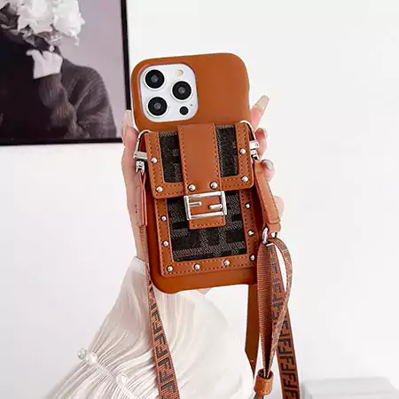 斜めがけfendiケース iphone16