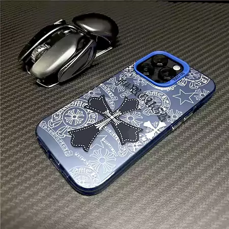 chrome hearts iphone 16 proケースカメラ保護 