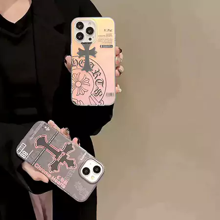 ハイブランド Chrome Hearts クロームハーツ 人気 iphone16/16pro/15ケース おしゃれ 可愛い クロームハーツ 風 スマホケースSC24081436