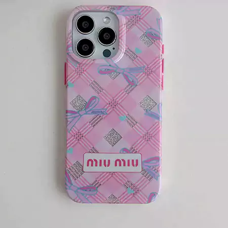Miu Miu iphone16ケース ピンク