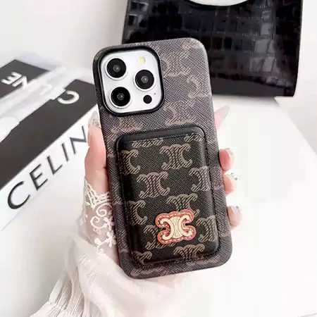 celine iphone16 proレザー スマホ ケース
