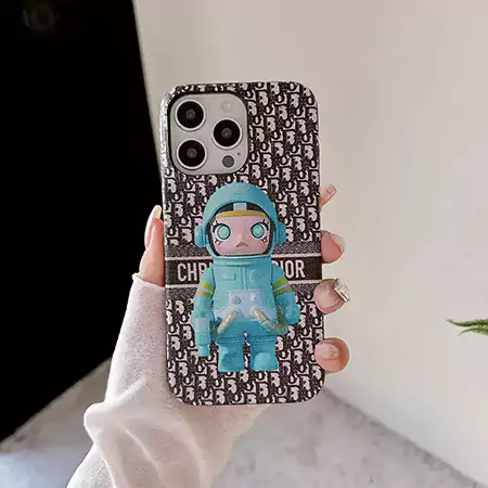 ポップ マートアイフォン16 ケース PUレザー