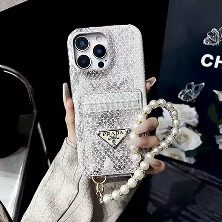 prada iphone 16 plusケース PUレザー