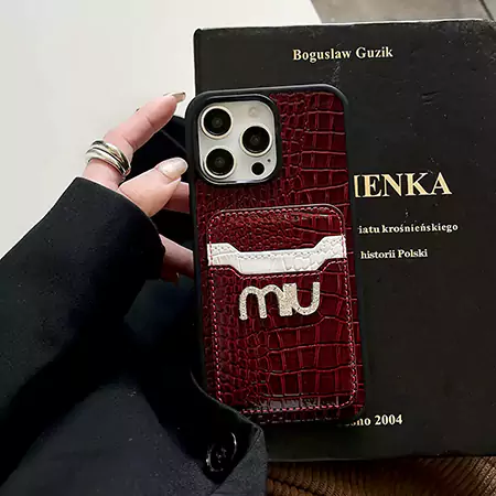 miumiu iphone16 保護カバー レデイース