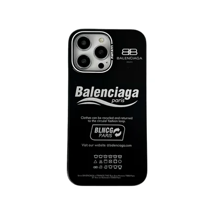 balenciaga iphone16 proケース 黒