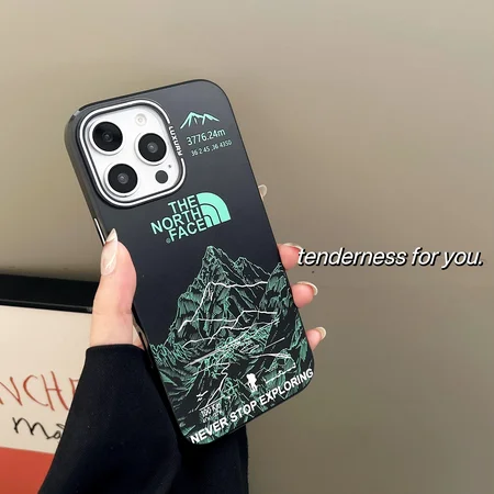 the north face アイフォーン 16 plusケース メンズ