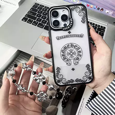 アクリル クロームハーツ chrome hearts アイホン 15 カバー