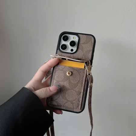 コーチiphoen16proケースショルダー