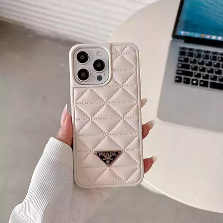 プラダ iphone16 plusケース 型押し