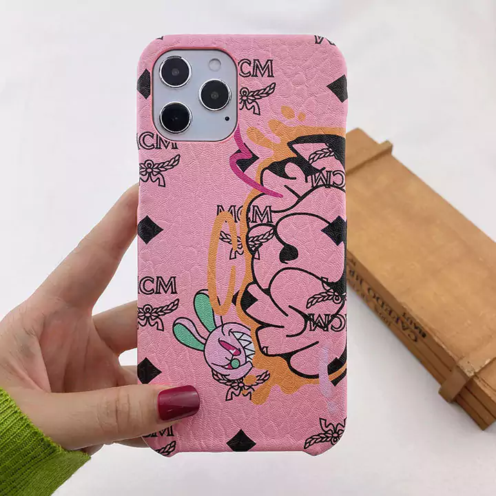 MCM 落書き アニメ風 エムシーエム アイフォン16/16Pro/16Promax スマホケース ブランド字母プリント 可愛い うさぎ柄Galaxy S24/S24Plus/S24 Ultra 保護ケース SC21060113|スーパー コピー 安全 な サイト