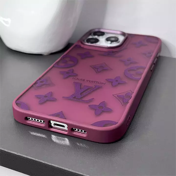 ルイヴィトン iphone16 proケース パープル