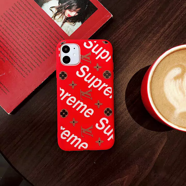 supreme カバー ブランド柄 アイフォン 12mini ブランド風iphone12 pro lv人気保護ケース 2色SC21032335