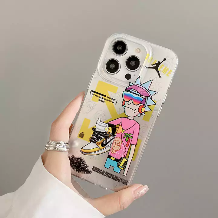 クローバー柄 Air Jordan 保護ケース アイフォン 13promax13pro