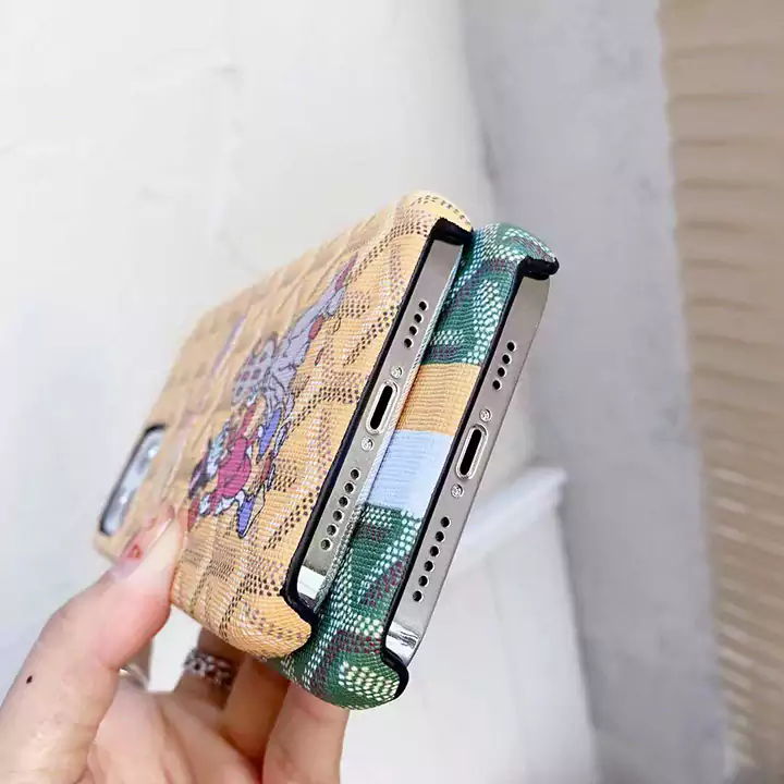 iPhone 14プロマックス スマホケース 皮製 goyard