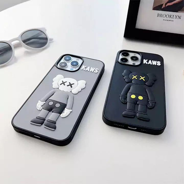 カウズiphone16ケース かわいい 