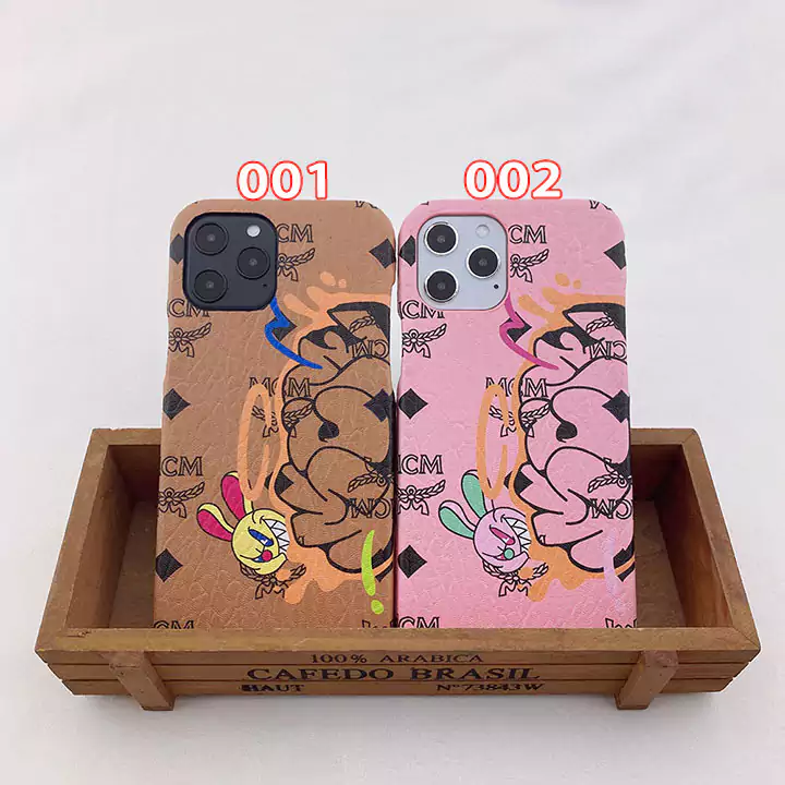 MCM 落書き アニメ風 エムシーエム アイフォン16/16Pro/16Promax スマホケース ブランド字母プリント 可愛い うさぎ柄Galaxy S24/S24Plus/S24 Ultra 保護ケース SC21060113|スーパー コピー 安全 な サイト