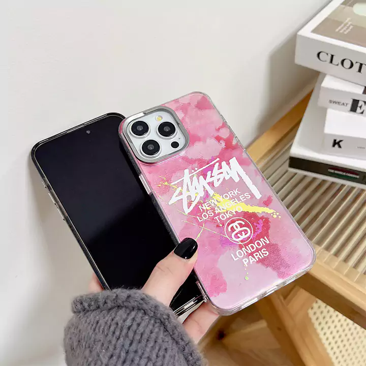 stussy iphone16 pro maxケース 大人可愛い