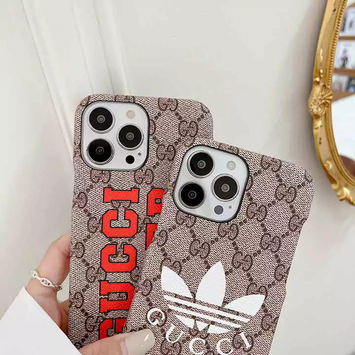 アイホン12promax12miniカバーAdidas革製