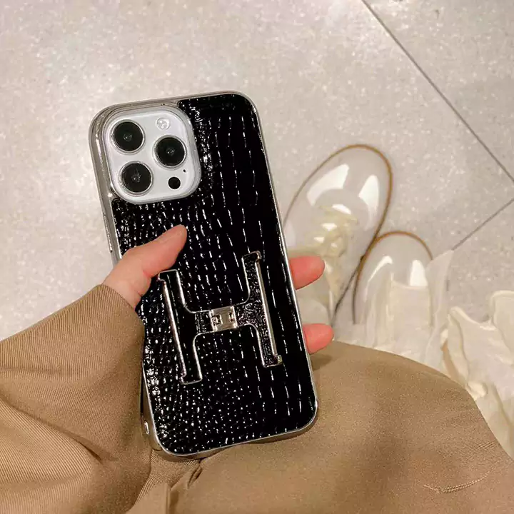 スマホケースHermes クロコ柄 iphone16 16pro