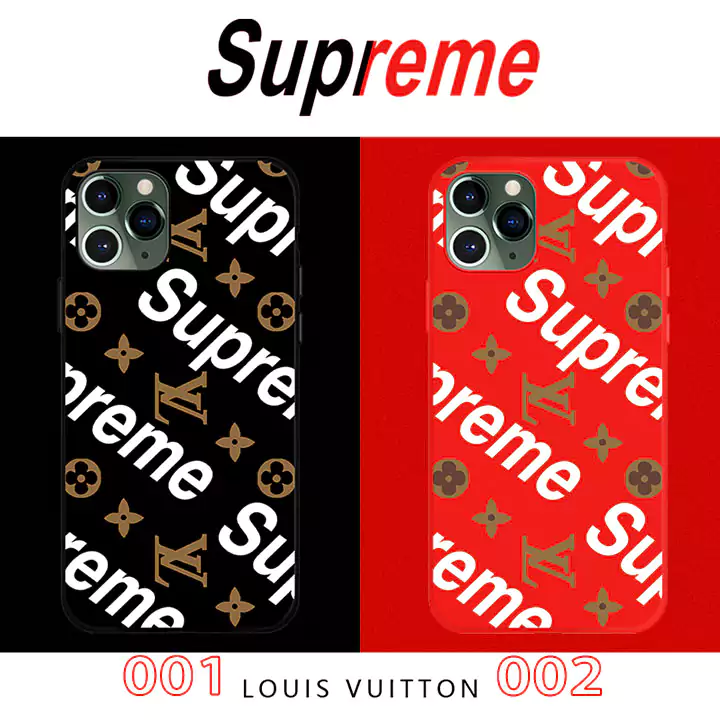 supreme カバー ブランド柄 アイフォン 12mini ブランド風iphone12 pro lv人気保護ケース 2色SC21032335