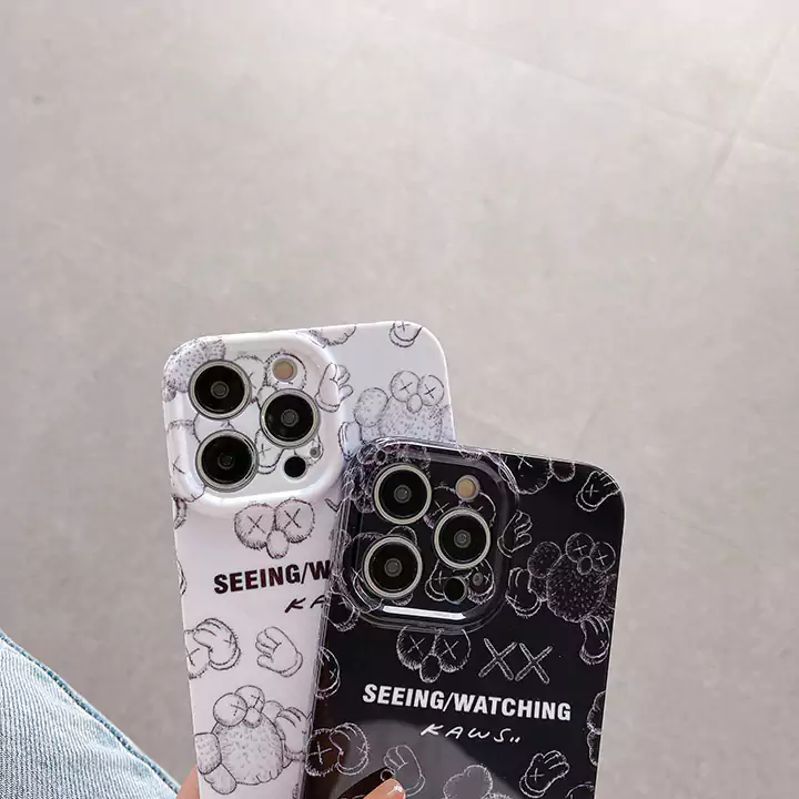 イヤホンケース iphone13 カバー カウズ