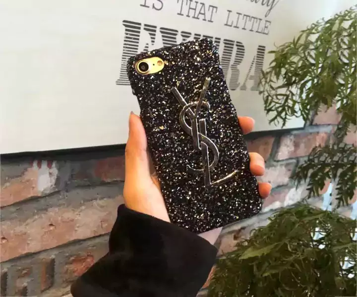 YSL iPhonexケース キラキラ