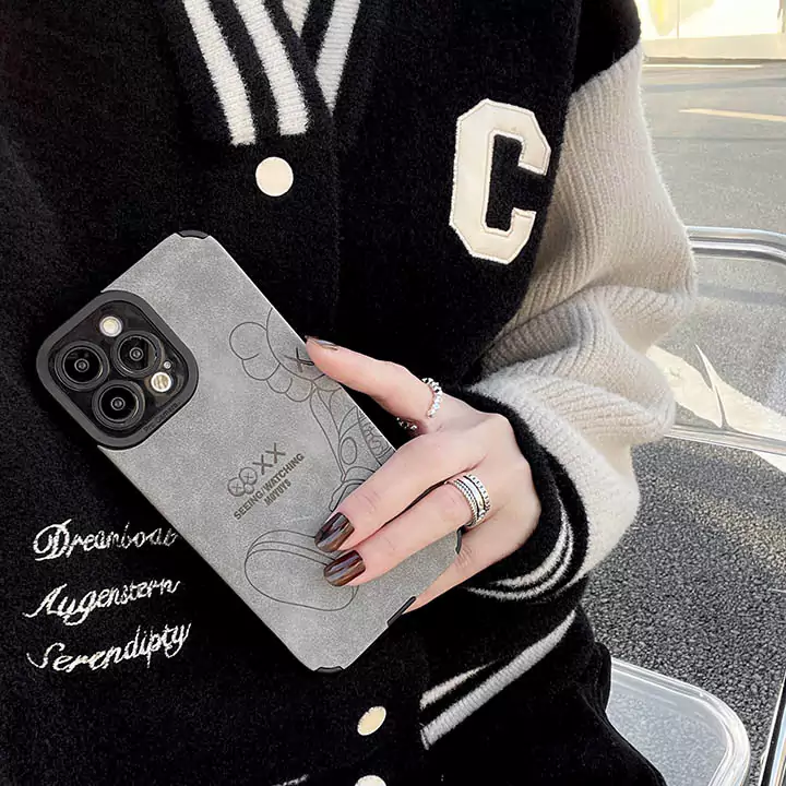 カウズ iphone16 proケース 四角保護