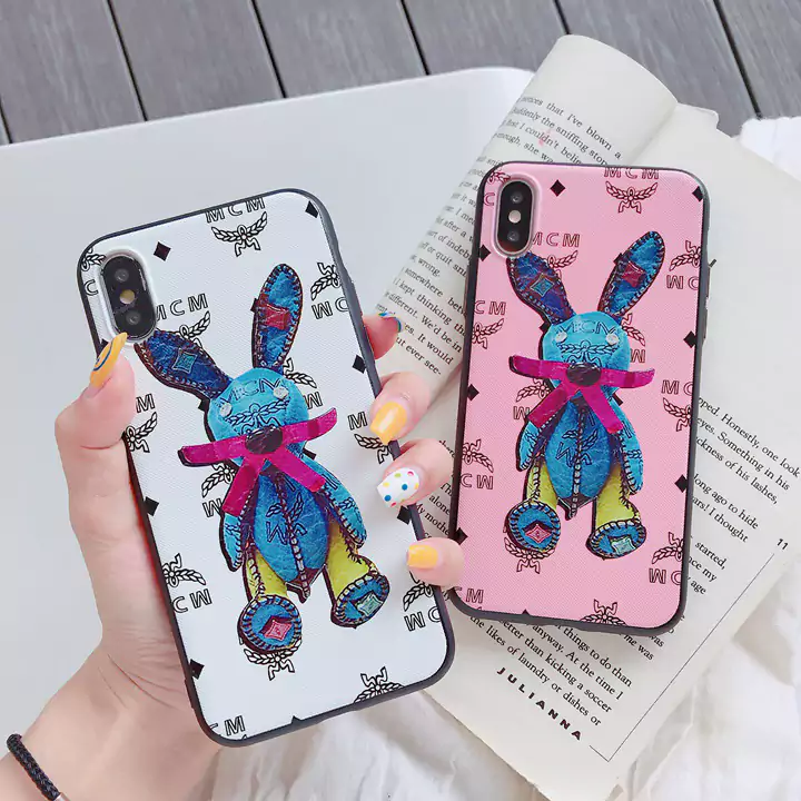 エムシーエム iphone8plus ウサギ柄