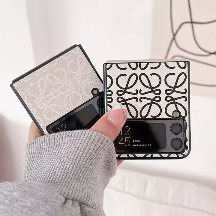 ハイブランド ロエベ Galaxy Z Flip5/4/3ケース