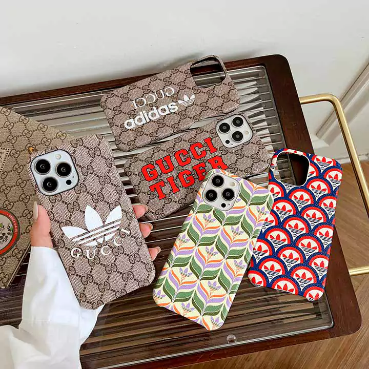 アイホン12promax12miniカバーAdidas革製