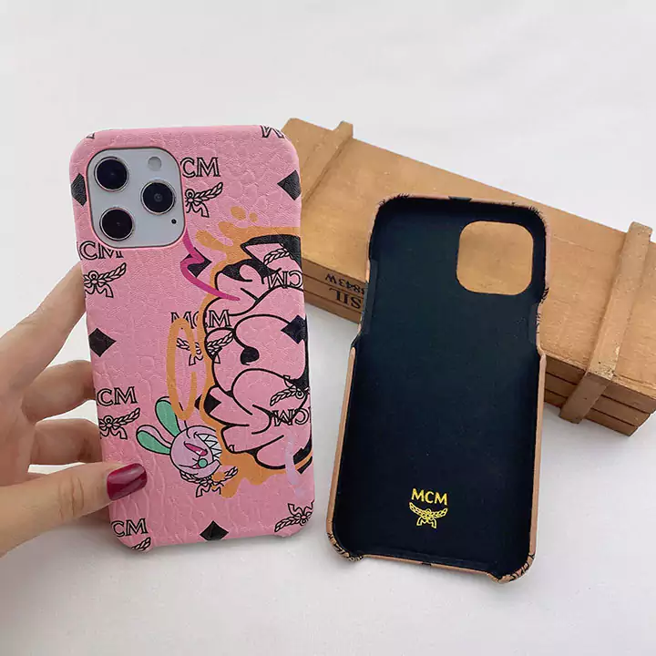 MCM 落書き アニメ風 エムシーエム アイフォン16/16Pro/16Promax スマホケース ブランド字母プリント 可愛い うさぎ柄Galaxy S24/S24Plus/S24 Ultra 保護ケース SC21060113|スーパー コピー 安全 な サイト