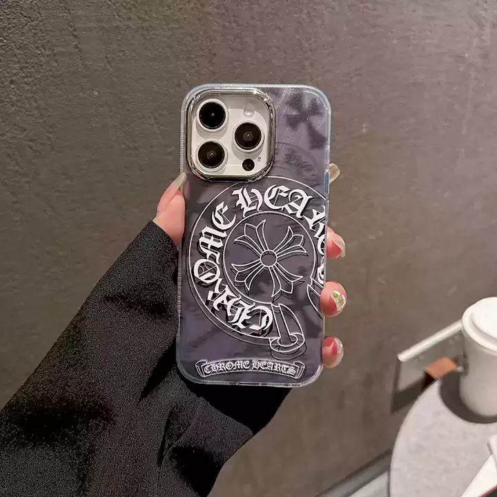 新しい ファッション クロムハーツ 風iphone16proケース 芸能人 Chrome Heartsアイフォーン16 携帯 ケースコピーSC24081434
