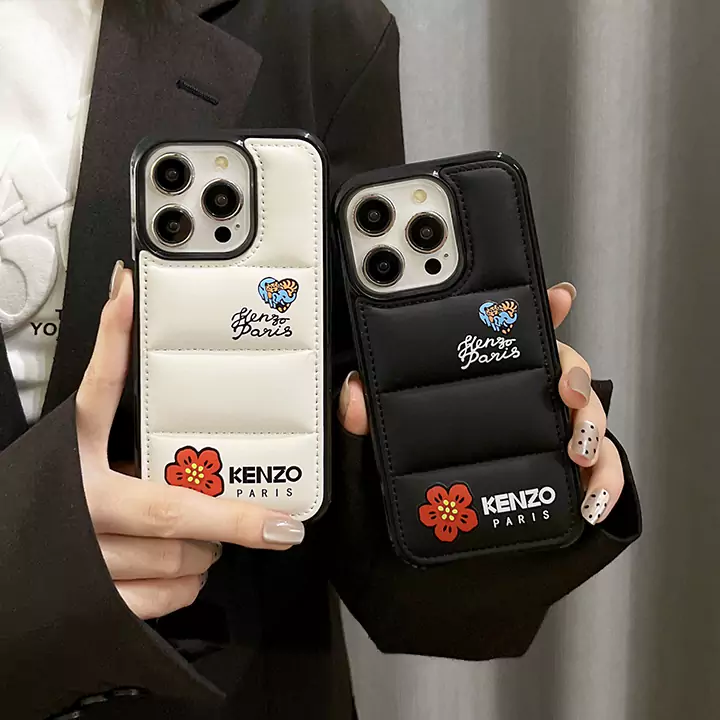 ケンゾーiphone16ケース ダウンジャケット風