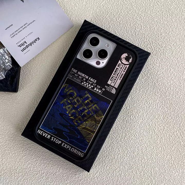 ノースフェイスiphone16 proシリコンスマホケース