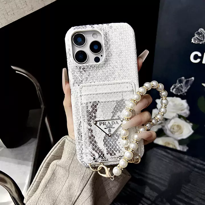 prada iphone 16 plusケース PUレザー