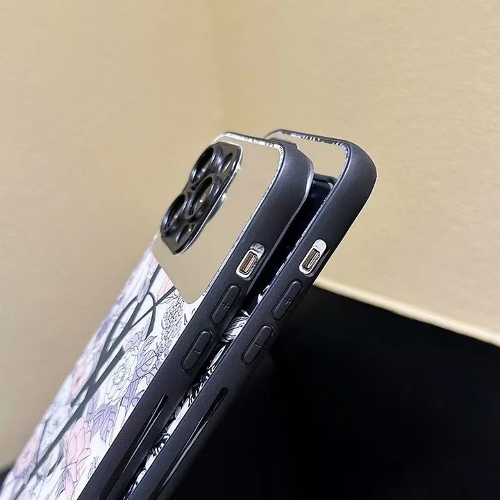 chanel iphone16 plusケース鏡付き