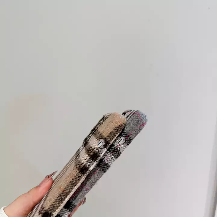 バーバリーiphone16 proケース チェック柄