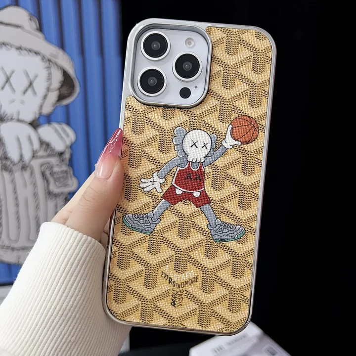 ゴヤール iphoen16 ケース キャラクター