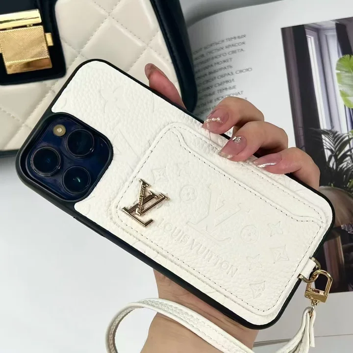lv iphone16 proケース 背面 カード収納