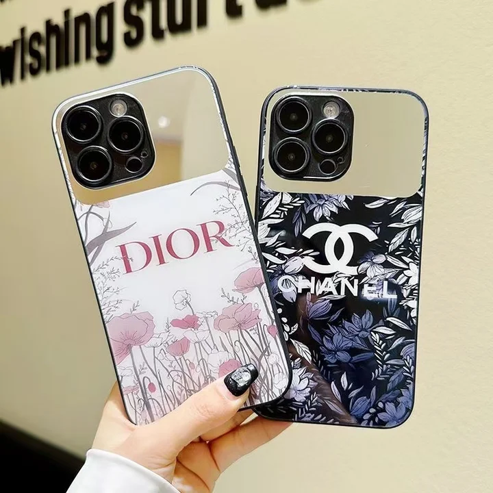 dior iphone16 plusケース ミラー 付き