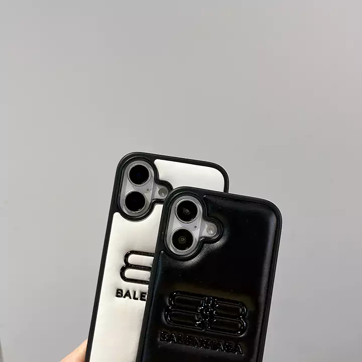 バレンシアガ iphone16ケース ブラック